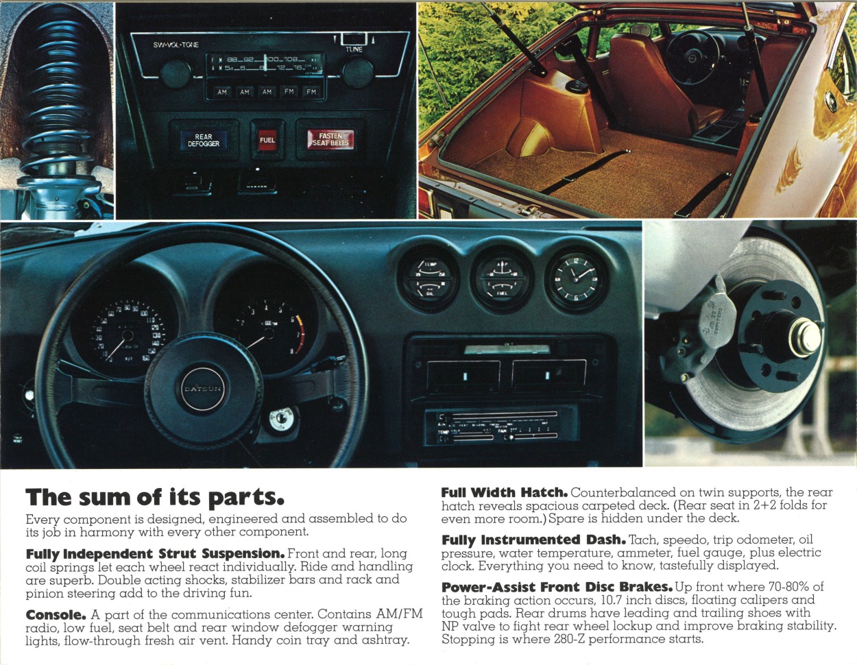 1976 Datsun 280Z Brochure Page 8